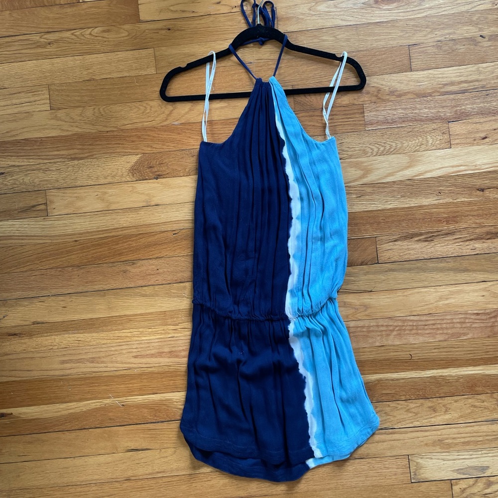 Young, Fabulous and Broke tie dye halter dress